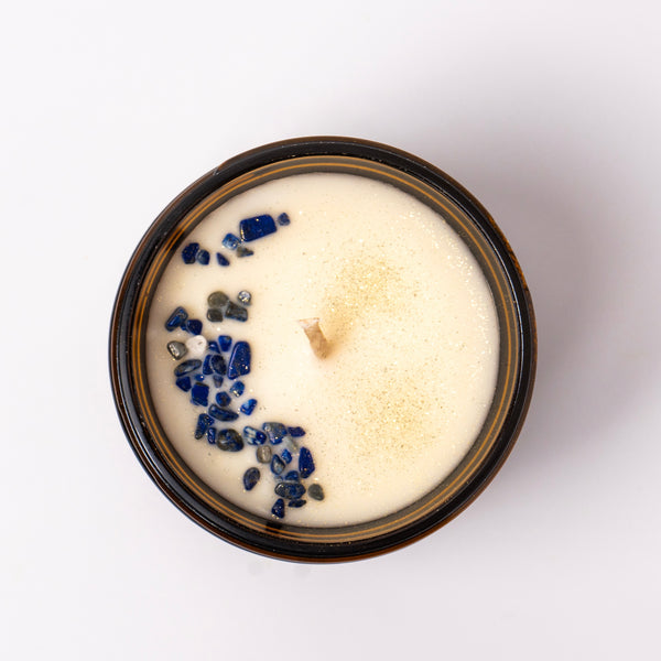 Moon Flowers & Vanilla Clouds Amber Jar