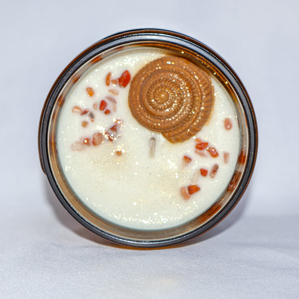 Golden Dunes Amber Jar