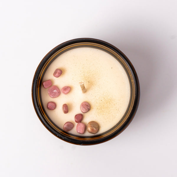 Rose Patchouli & Amber Amber Jar