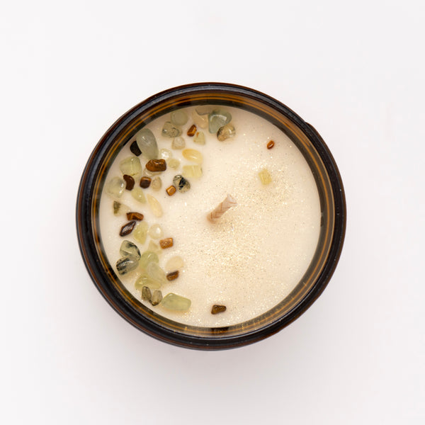 Matcha & Bergamot Amber Jar