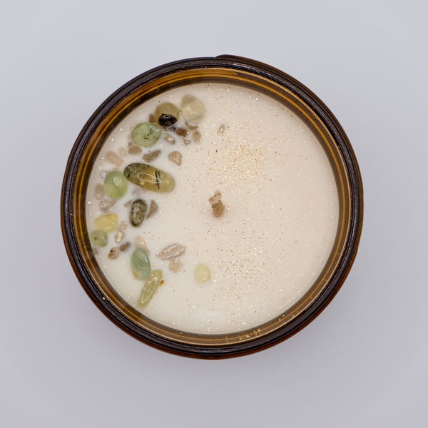 Matcha Moon Amber Jar