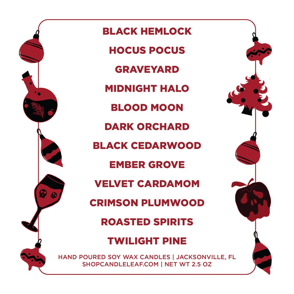Creepy Christmas Candle Calendar - PRE ORDER