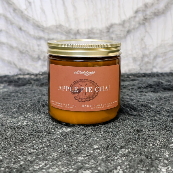 Apple Pie Chai Amber Jar