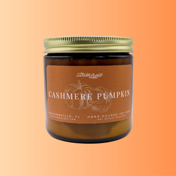 Cashmere Pumpkin Amber Jar