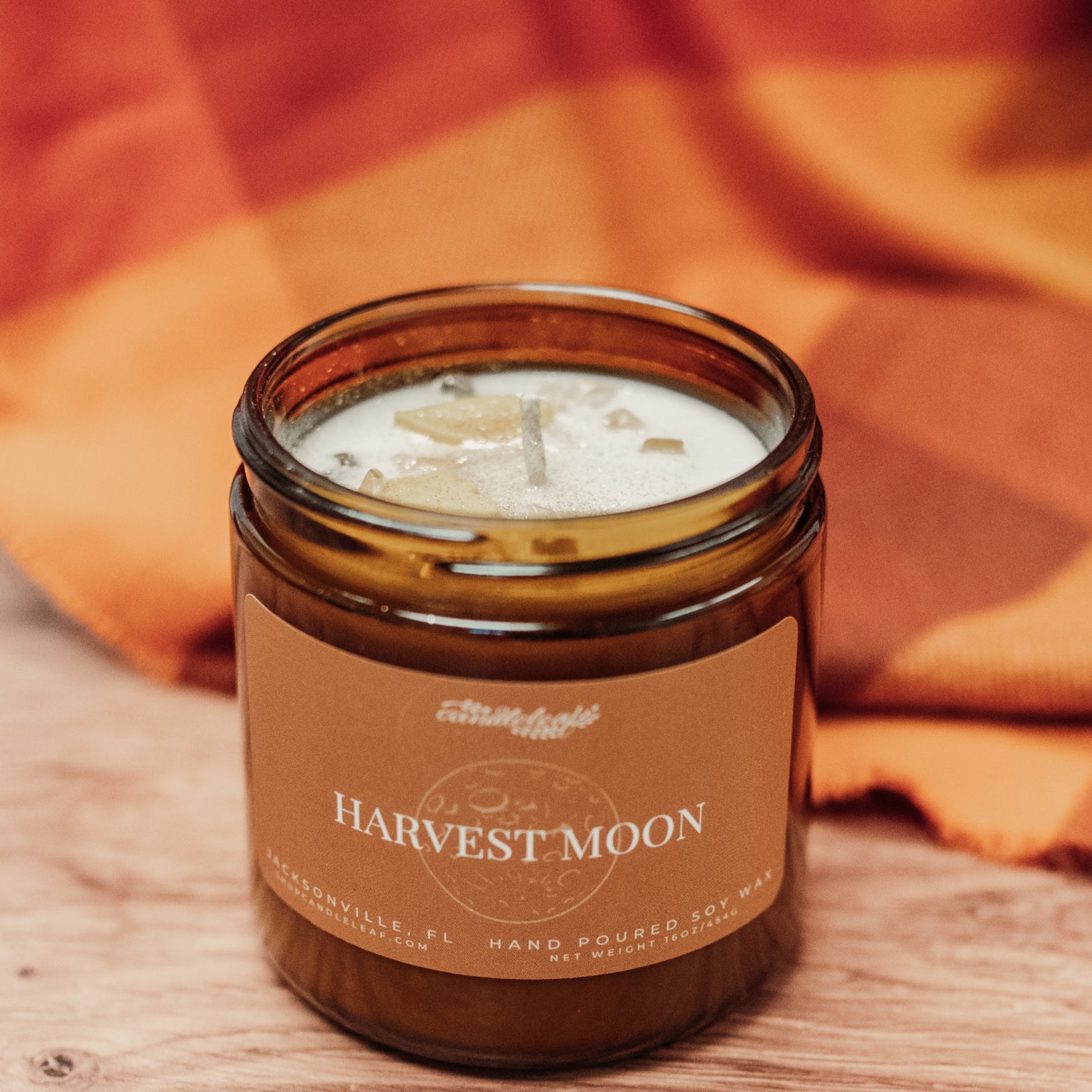 Harvest Moon Amber Jar