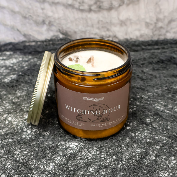 Witching Hour Amber Jar