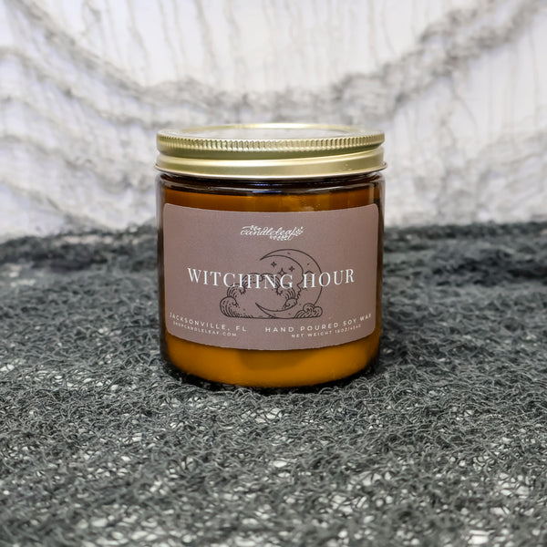 Witching Hour Amber Jar