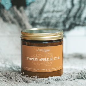 Pumpkin Apple Butter Amber Jar