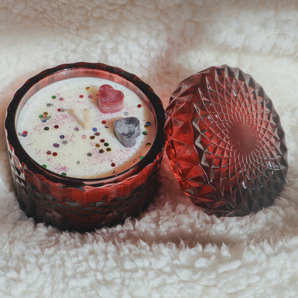 Valentine's Candle - Red