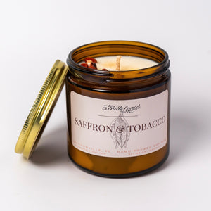 Saffron & Tobacco Amber Jar