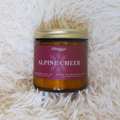 Alpine Cheer Amber Jar
