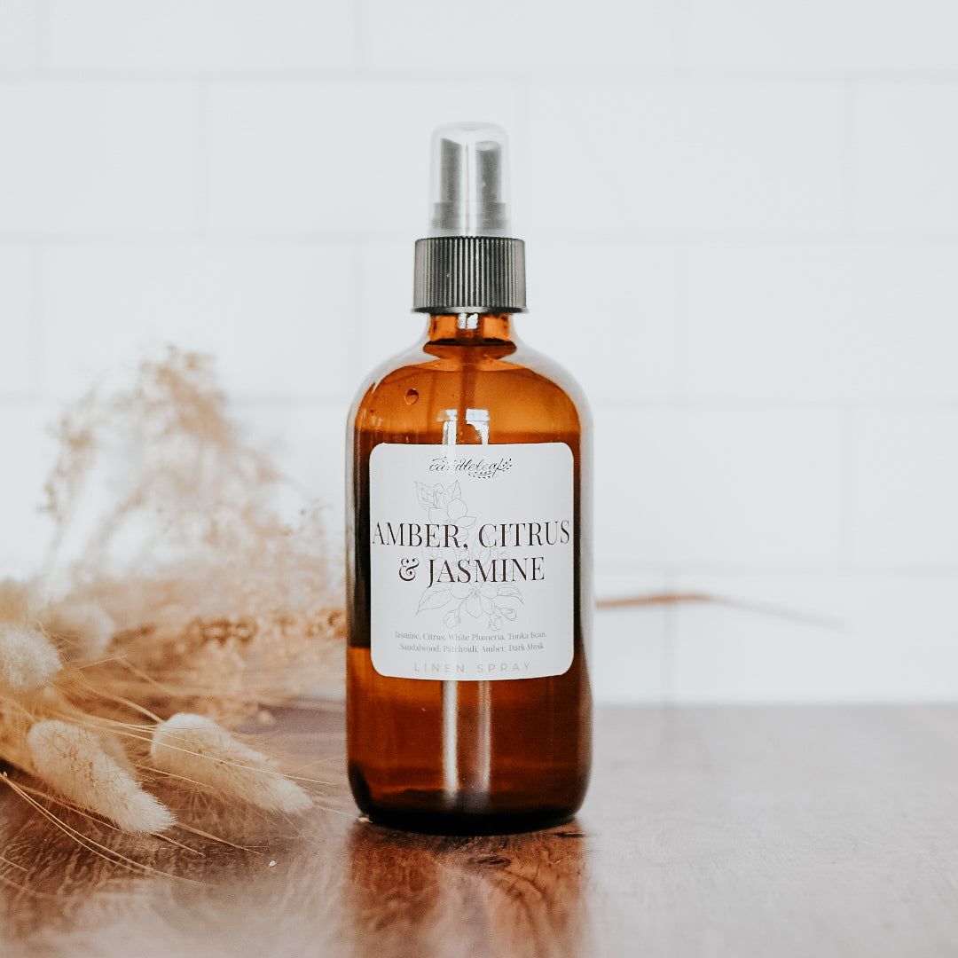 Amber, Citrus & Jasmine Linen Spray