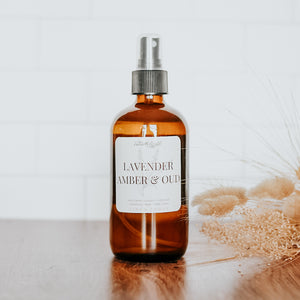 Lavender, Amber & Oud Linen Spray