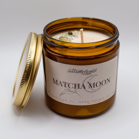 Matcha Moon Amber Jar