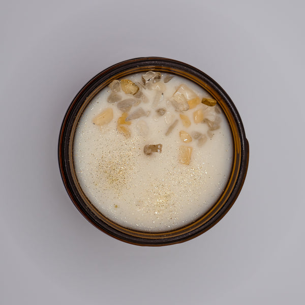 Sugared Lemon Amber Jar