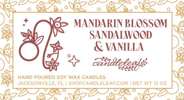 Mandarin Blossom, Sandalwood & Vanilla