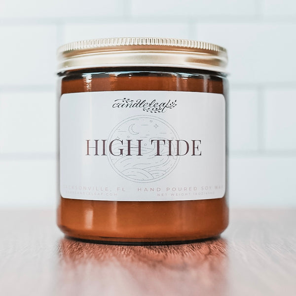 High Tide Amber Jar