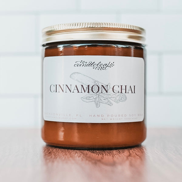 Cinnamon Chai Amber Jar