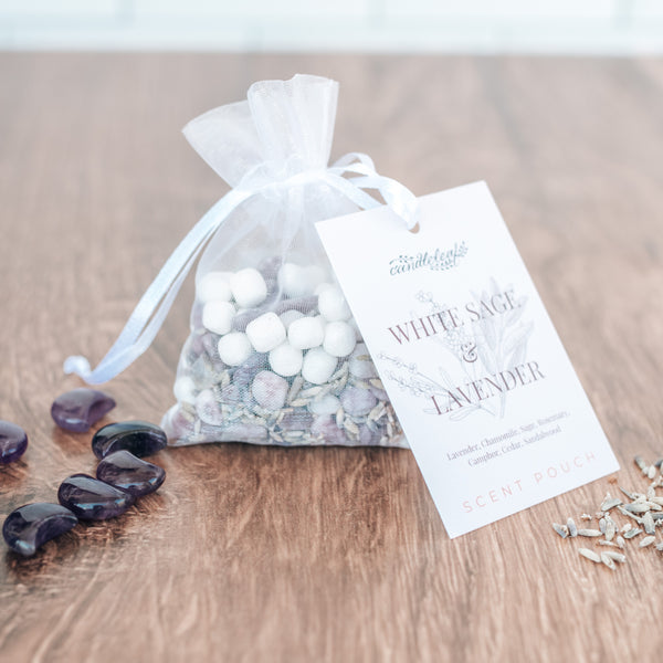 White Sage & Lavender Scent Pouch