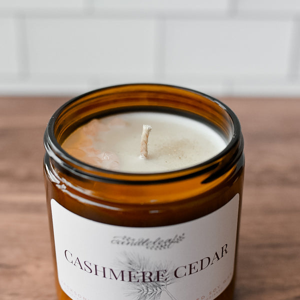 Cashmere Cedar Amber Jar